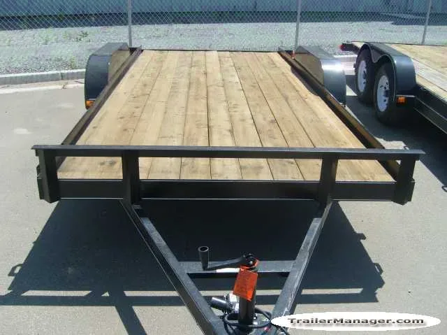16ft Bumper Pull Equipment Trailer