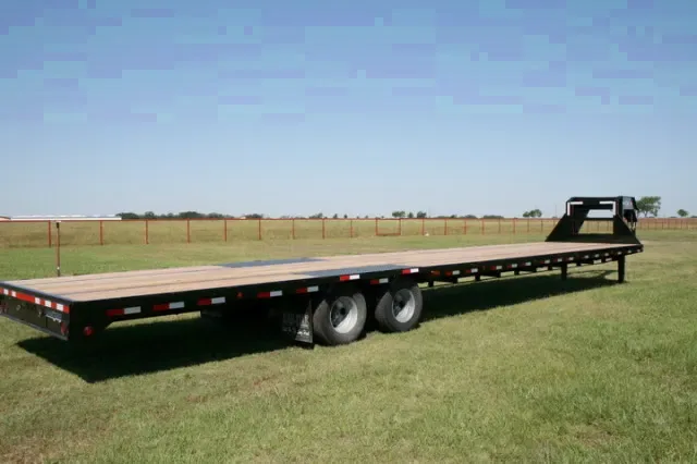 GOOSENECK DECK OVER 40FT FLATBED TRAILER