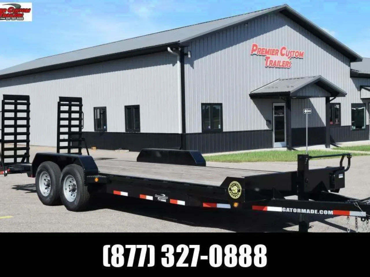 GATORMADE 20'+3' 14K EQUIPMENT TRAILER