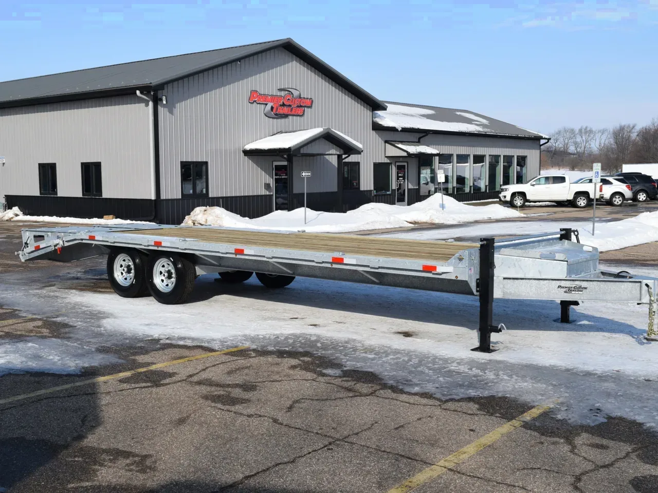 2026 BND Trailers 20+5 16k GALVANIZED DECKOVER Equipment Trailer