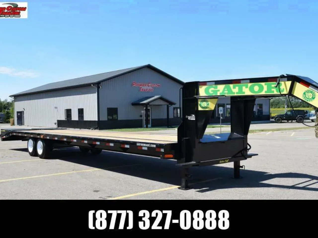 GATORMADE 30'+5' WORKHORSE GOOSENECK HEAVY EQUIPMENT TRAILER