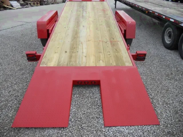 20FT Gooseneck Trailer TILT RED