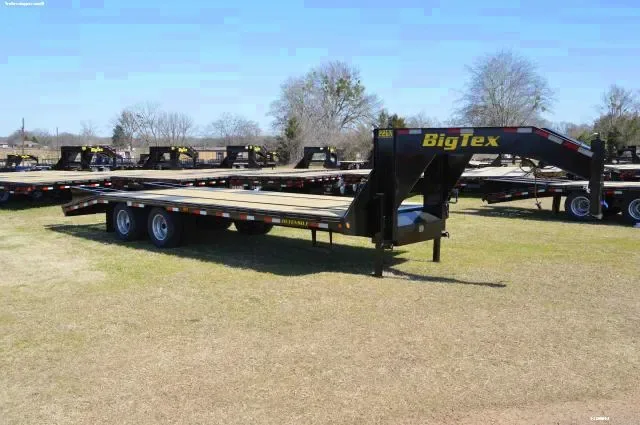 40+5ft Tandem Dual Axle Gooseneck Flatbed Trailer