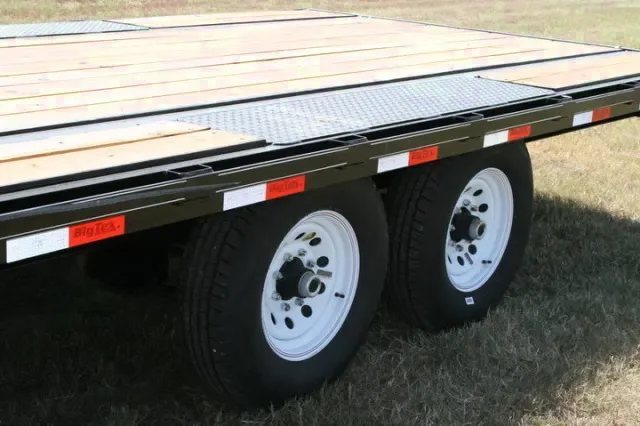 20ft Tandem Axle Over The Axle Low Profile Trailer