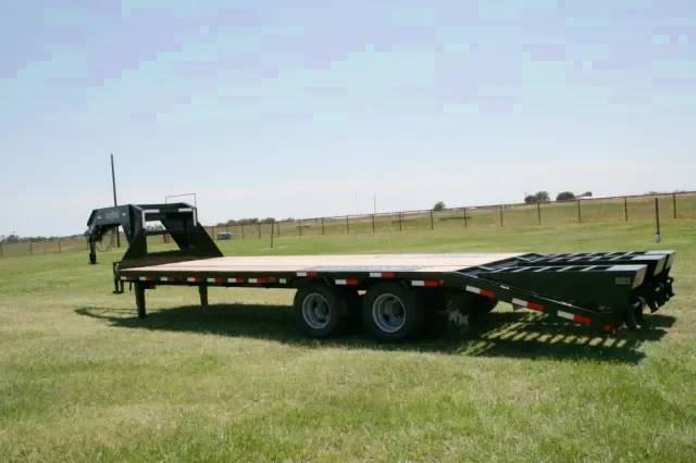 25+5ft Tandem Axle Gooseneck Trailer