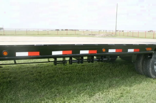Low-Pro Gooseneck Flatbed 40ft Straight Deck Trailer