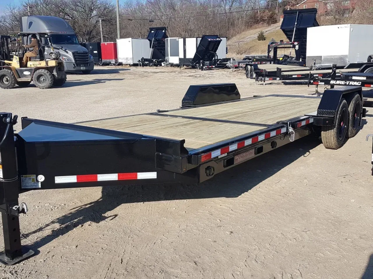 2026 Midsota TB 22, (16+6) Tilt Bed Equipment Trailer 17.6K