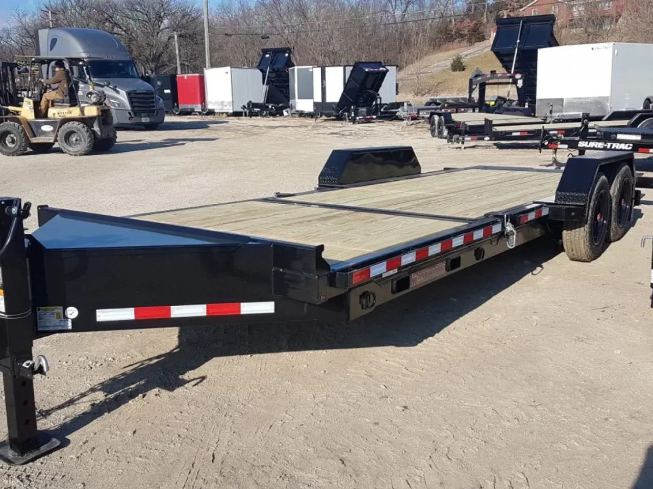 2026 Midsota TB 22, (16+6) Tilt Bed Equipment Trailer 17.6K