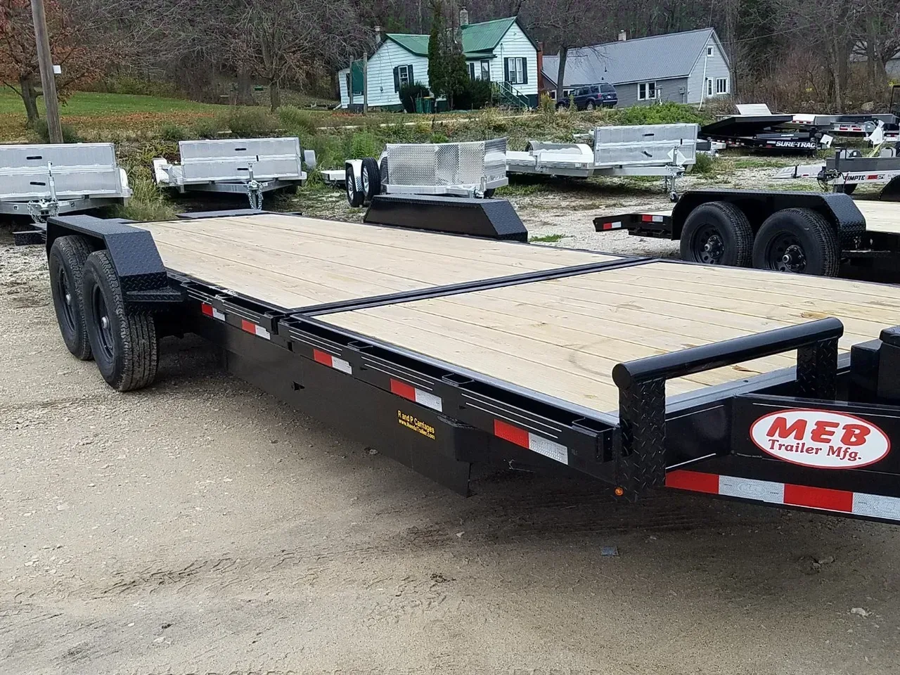 2026 MEB 18+4 Tilt Bed Equipment Trailer 14K