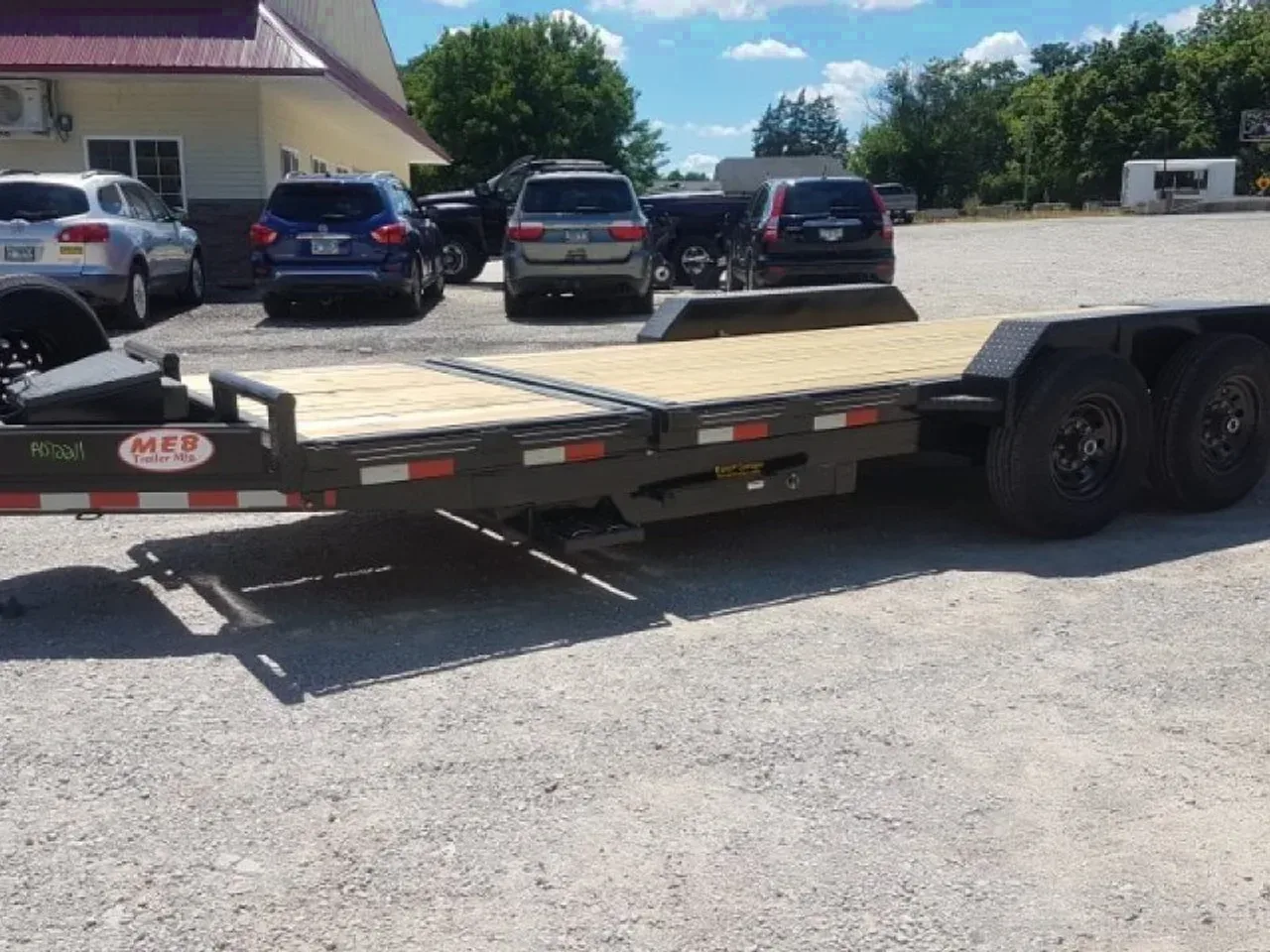 2026 MEB 18+4 Tilt Bed Equipment Trailer 14K