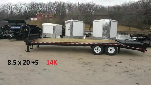 2023 Sure-Trac 8.5x20+5 Deckover Gooseneck Flatbed Trailer - Seneca, IL