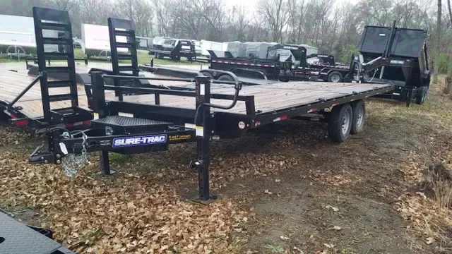 2025 Sure-Trac 8.5x22 Deckover Flatbed Trailer - Make Offer