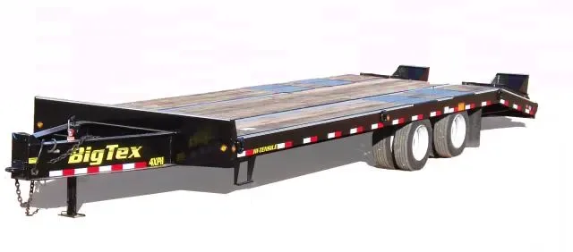 Pintle Heavy Equipment Trailer 20ft +5' Dovetail