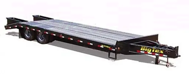 20 + 5ft  Pintle Equipment Transport Trailer