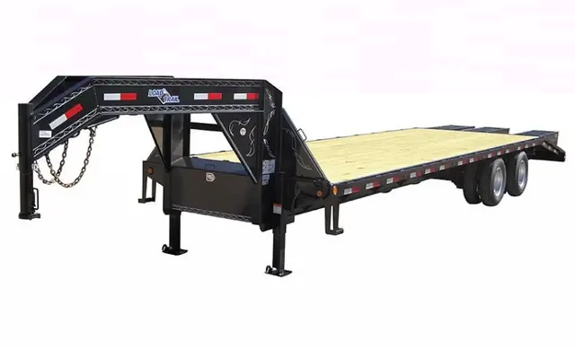 25ft Flatbed Equipment Trailer