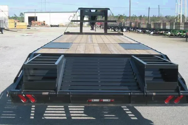 35ft Flatbed Gooseneck Equipment Trailer