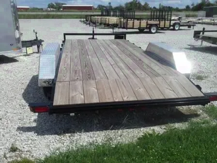 18ft Equipment Hauler w/ Removable Fenders