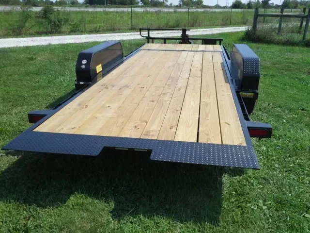Tilt Trailer 16 ft Tilt and 4 foot Stationary