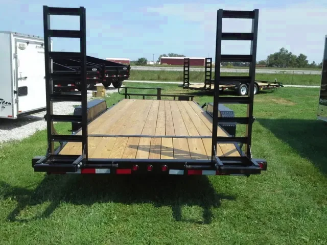 20ft Tandem 7000 lb Axles w/Brakes Equipment Trailer