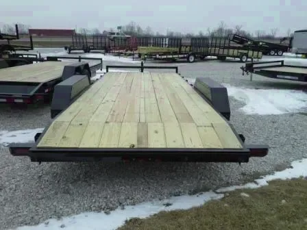 20FT Equipment Trailer w/Diamond Plated Fenders