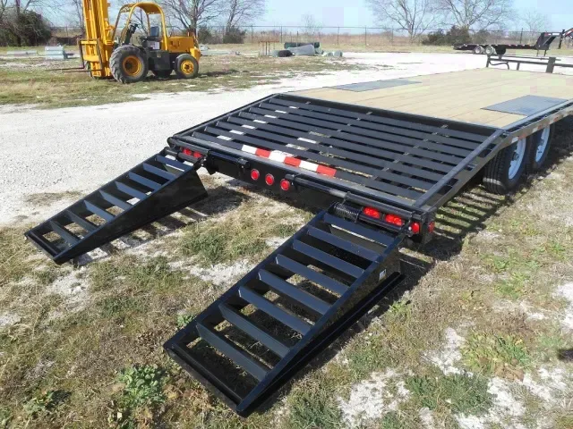 24+5ft GN Superwide Car Hauler w/ Removable Fenders