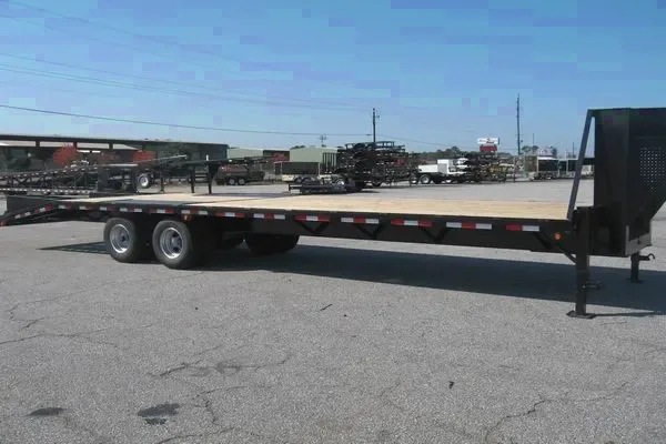 30ft +5 Tandem Dual GN Flatbed-2-10,000 lb Oil Bath Spring Axles