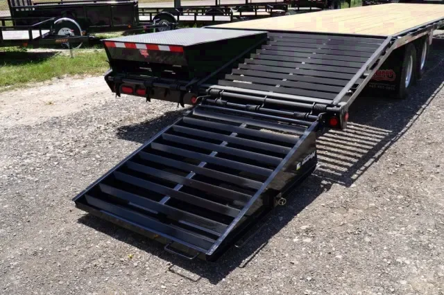 40ft Air Ride w/Ramps w/2-12,000 lb Oil Bath Axles