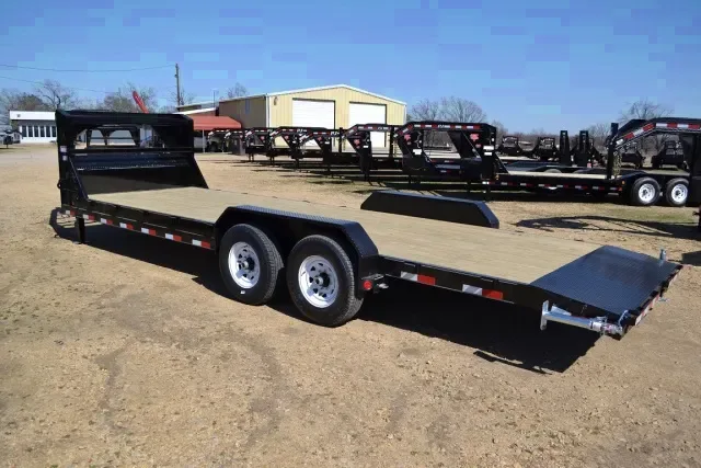 24FT Gooseneck Lowboy/Equipment