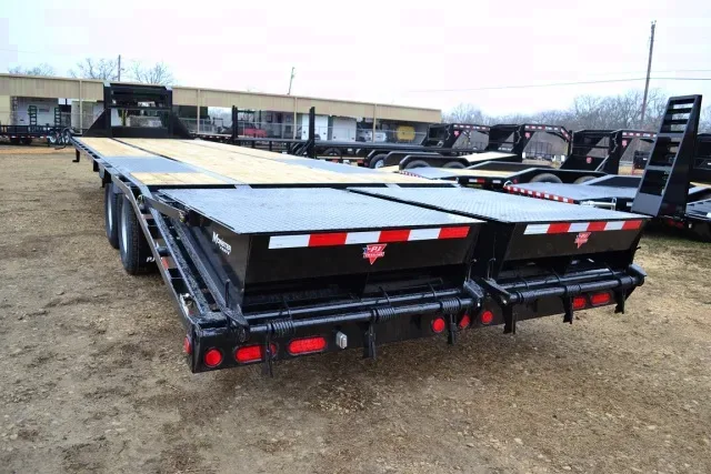 20ft Deckover Car Hauler/Flatbed Air Ride Suspension