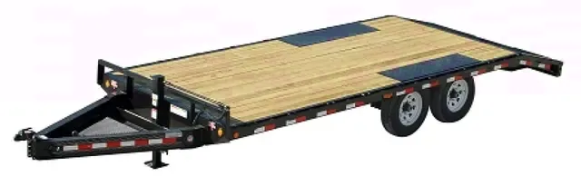 24ft Bumper Pull Deck Over Trailer
