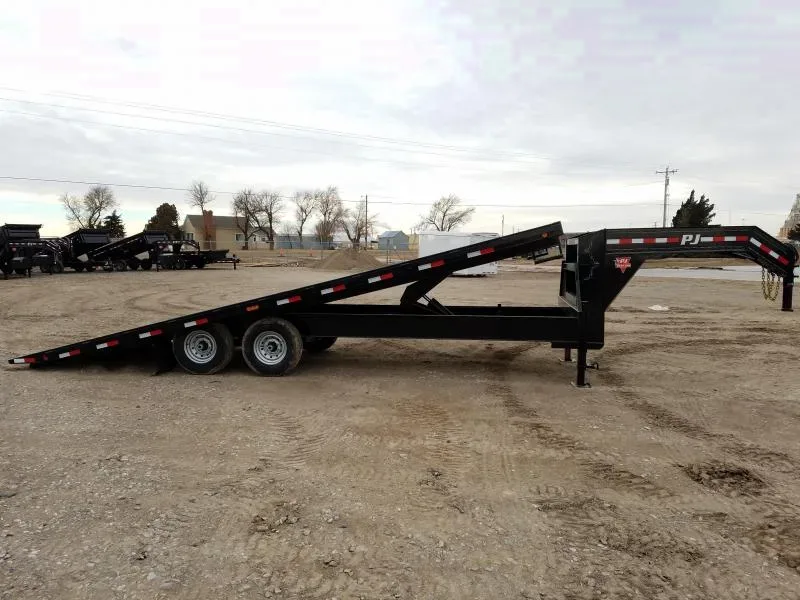 24ft GN Full Tilt Equipment Trailer