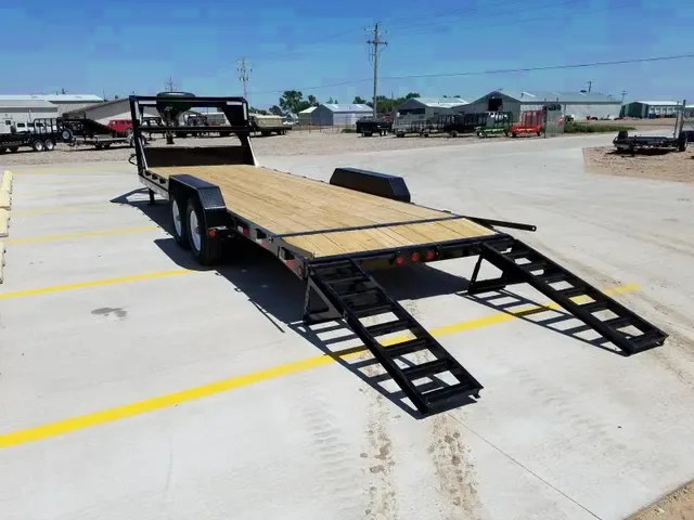24ft Flatbed TA Gooseneck Trailer