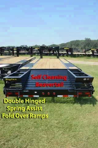 20+5ft Dovetail Flatbed Gooseneck Trailer