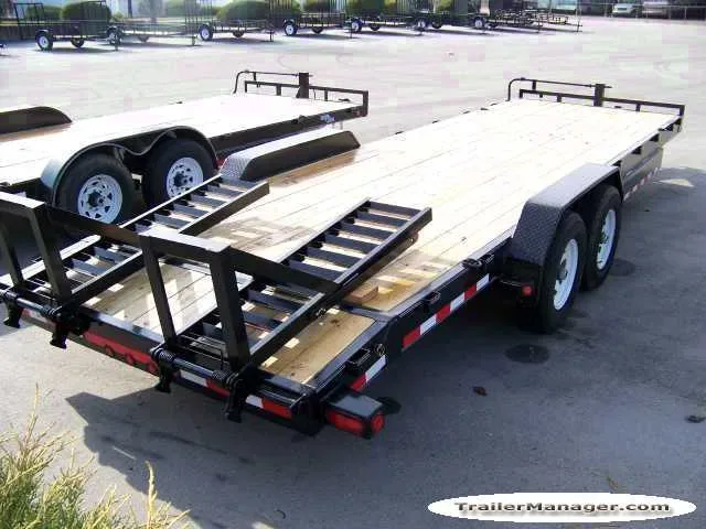 Equipment 20ft Black-Fold Over ramps