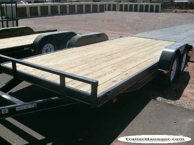 Utility/Equipment Trailer 16ft w/ 2-5200lb Axles