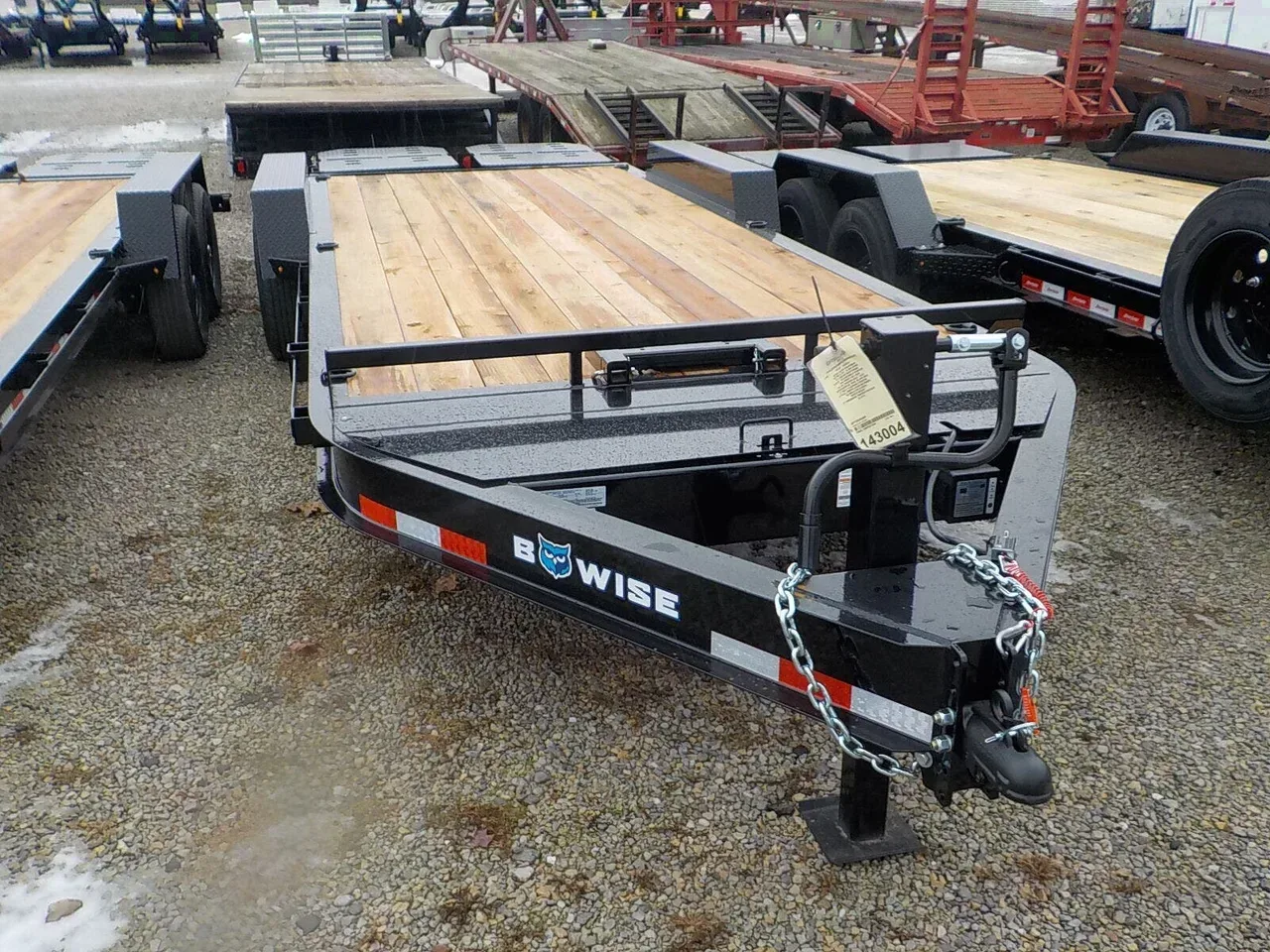 11696 - 2026 BWISE EF20-14-HD HEAVY DUTY Equipment Trailer