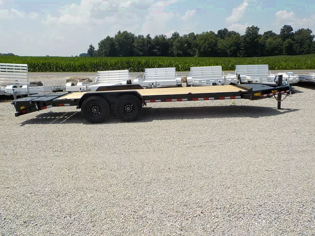 11588 - 2026 Big Tex 14EH-22D3A-MRBK HEAVY DUTY Equipment Trailer