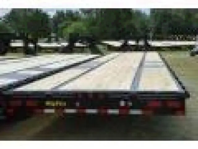 Straight Deck 40ft Tandem Dual Gooseneck