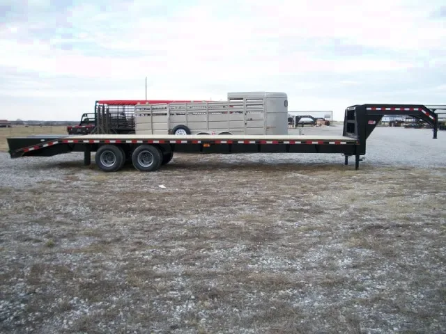 30ft Gooseneck Deckover FB Trailer20-K