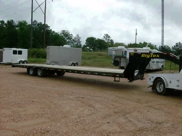 40FT GOOSENECK FLATBED TRAILER
