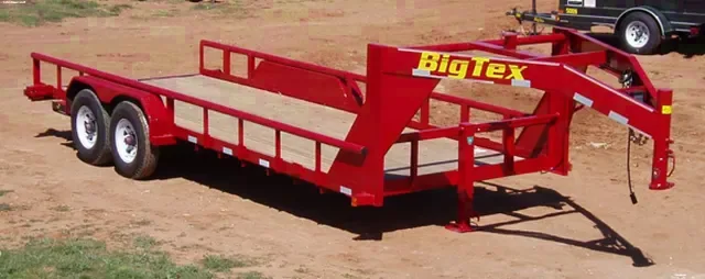 20ft Gooseneck TA Pipe Trailer