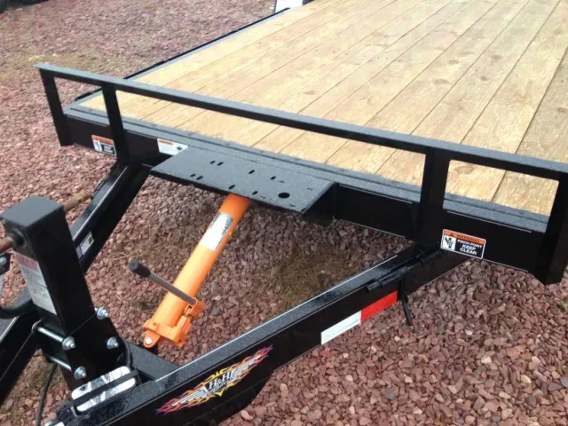 Tilt 20ft flatbed - full tilt trailer