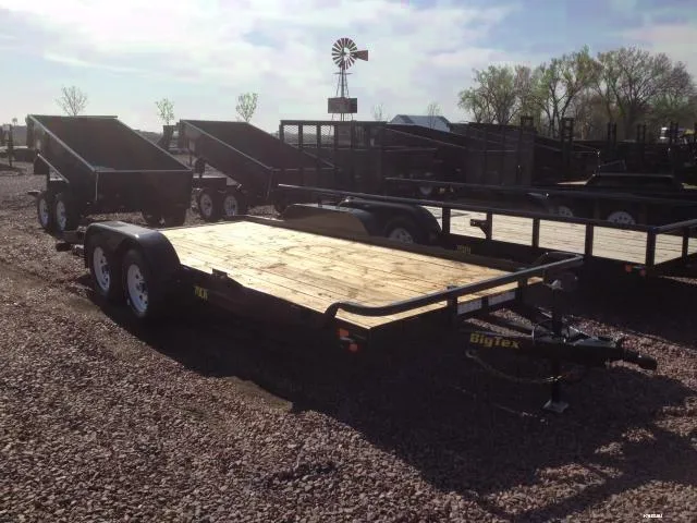 18ft flatbed with ramps-dovetail