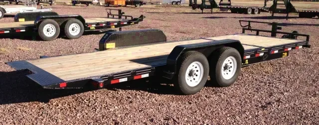 22ft flatbed with 2-7000lb axles