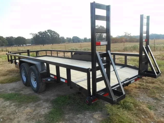 20ft Bumper Pull Equipment Trailer w/Spare Mount