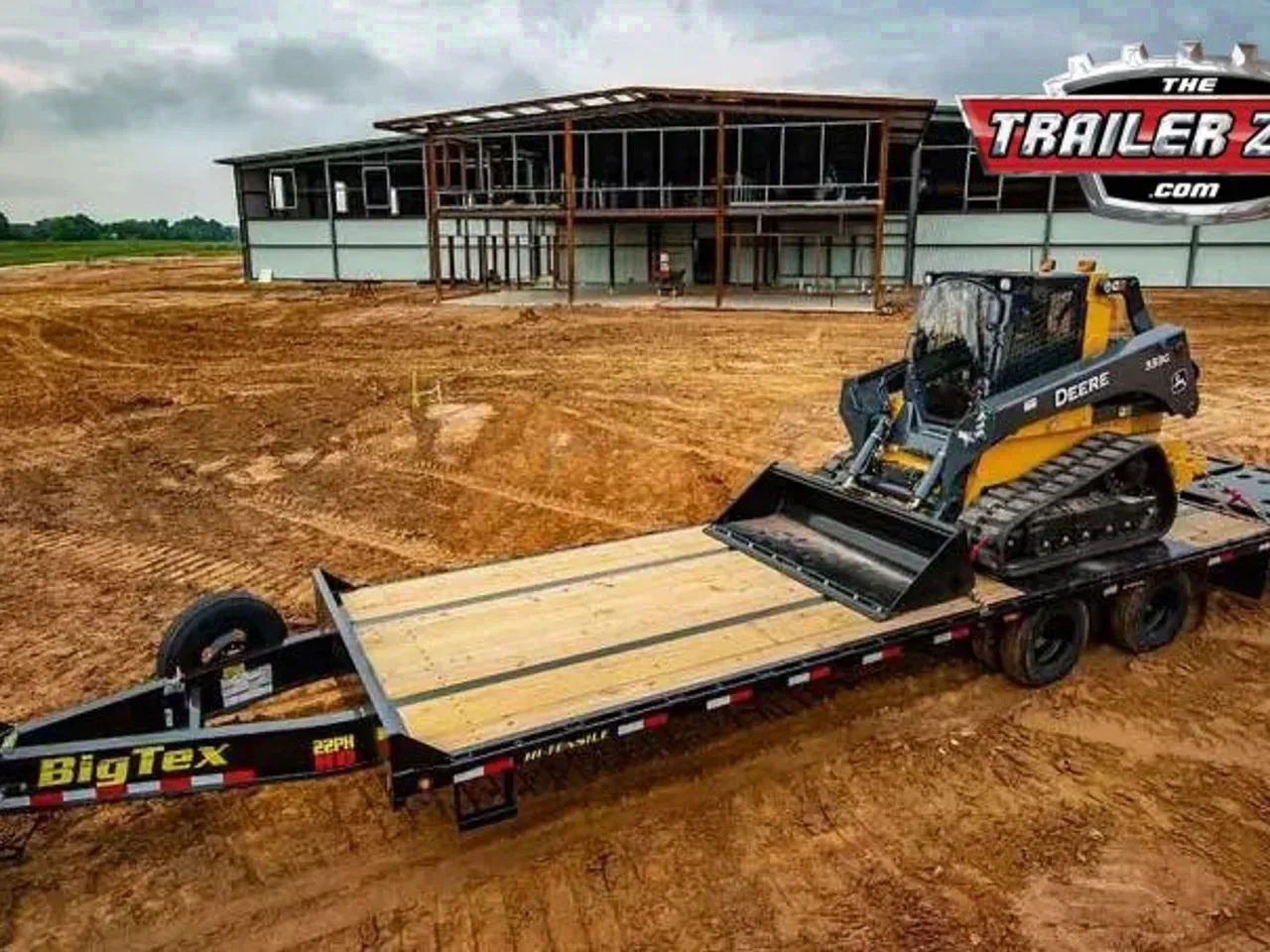 2026 BIG TEX 25PH- 20' + 5' MR PINTLE EQUIPMENT TRAILER