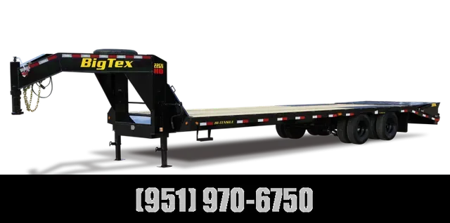 2025 Big Tex 8.5x20+5 Flatbed Gooseneck Trailer - Wildomar, CA