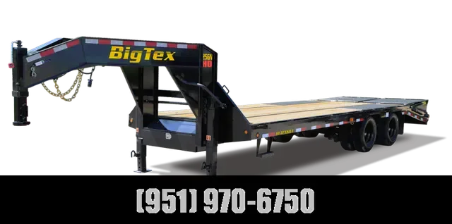 2025 Big Tex 8.5x25+5 Flatbed Gooseneck Trailer - Wildomar, CA