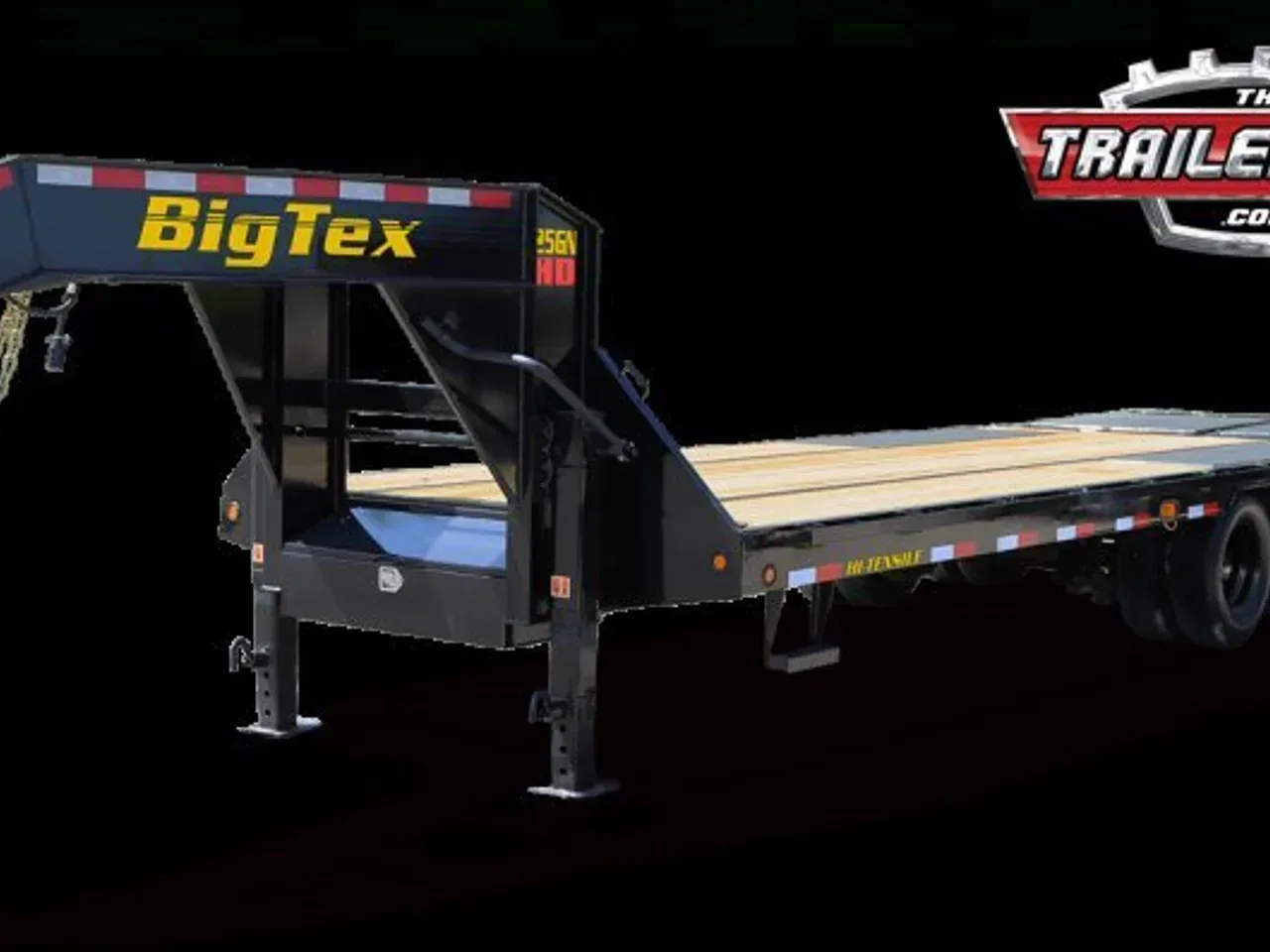 2026 BIG TEX 25GN-30D5A (25'+5') FLATBED GOSENECK TRAILER