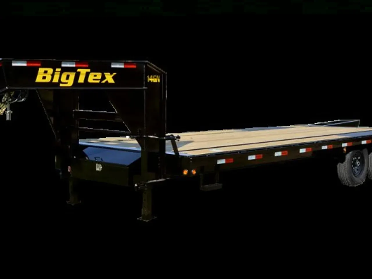 2025 BIG TEX 14GN-28+5 MR FLATBED GOOSENECK TRAILER